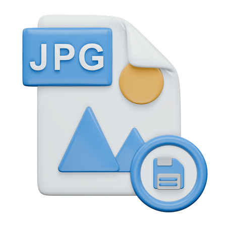 画像ファイルを保存  3D Icon