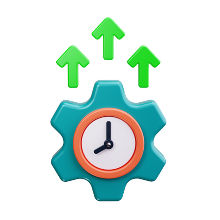 생산력  3D Icon