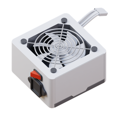 전원 공급 장치  3D Icon