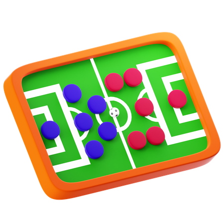 サッカー場  3D Icon