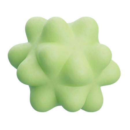 抽象的なネオン  3D Icon