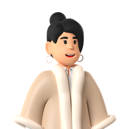 패션 디자이너  3D Icon