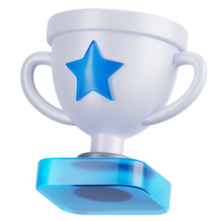 トロフィー  3D Icon