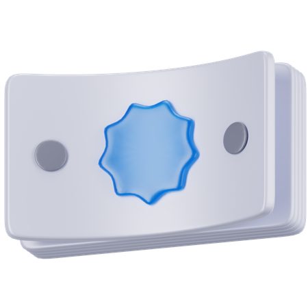현금  3D Icon