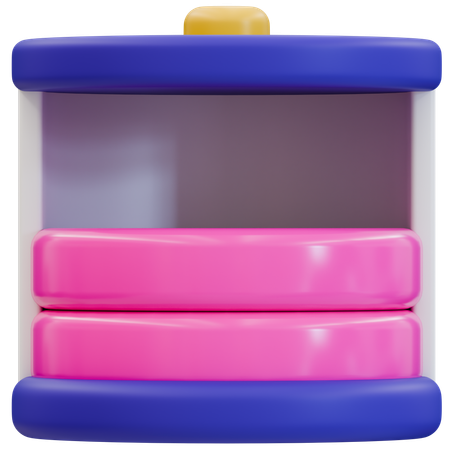 휴대용 배터리  3D Icon
