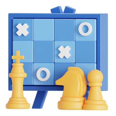 チェス  3D Icon