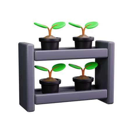 植物  3D Icon