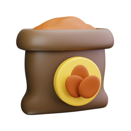 肥料袋  3D Icon