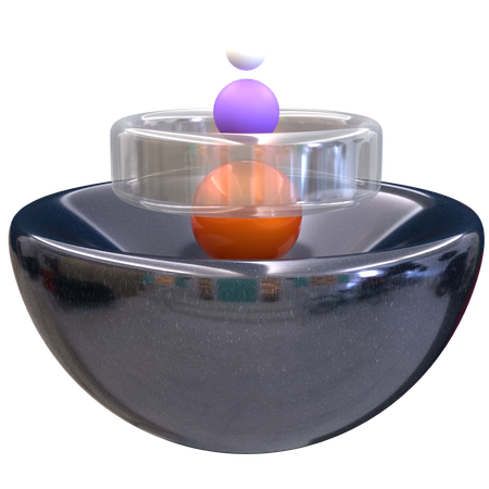 영적인 기하학적 조화  3D Icon