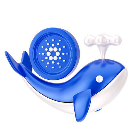 카르다노 동전  3D Icon