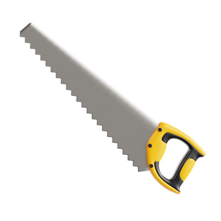 手のこぎり  3D Icon