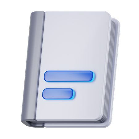 本  3D Icon