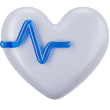 심장 박동  3D Icon