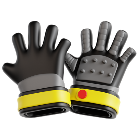ゴールキーパーグローブ  3D Icon