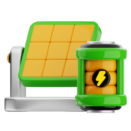 グリーンエネルギー  3D Icon