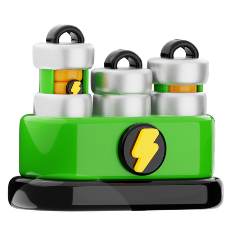 バッテリー交換  3D Icon