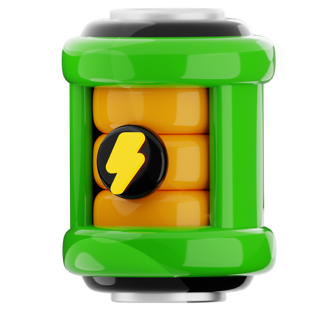 バッテリー  3D Icon