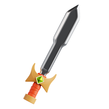 剣  3D Icon
