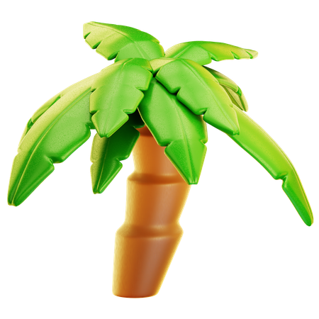 ヤシの木  3D Icon