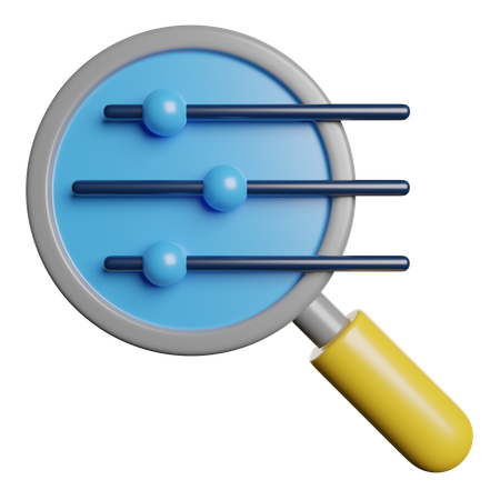 필터 찾기  3D Icon