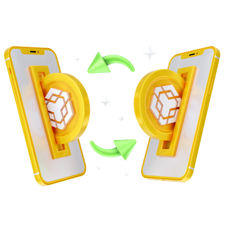 온라인 바이낸스 거래소  3D Icon