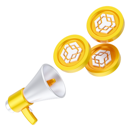 バイナンス広告  3D Icon