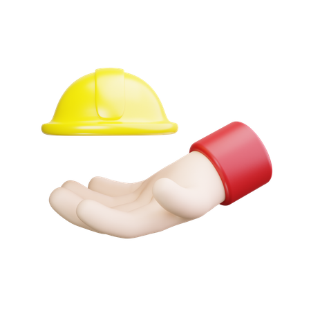 ヘルメット  3D Icon
