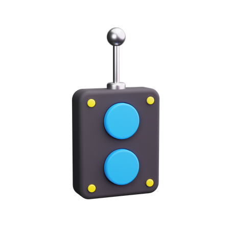 コントローラ  3D Icon