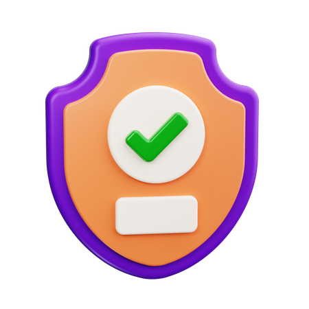 保護をチェックする  3D Icon