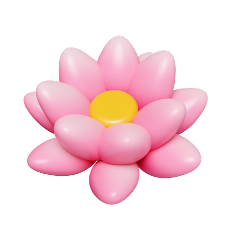 ロータス  3D Icon