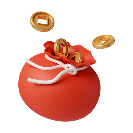 お財布  3D Icon