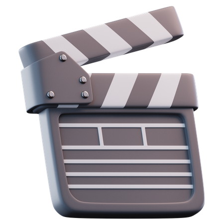 カチンコ  3D Icon