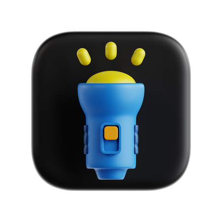 フラッシュライト  3D Icon