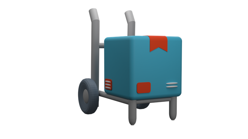 패키지 돌리  3D Icon