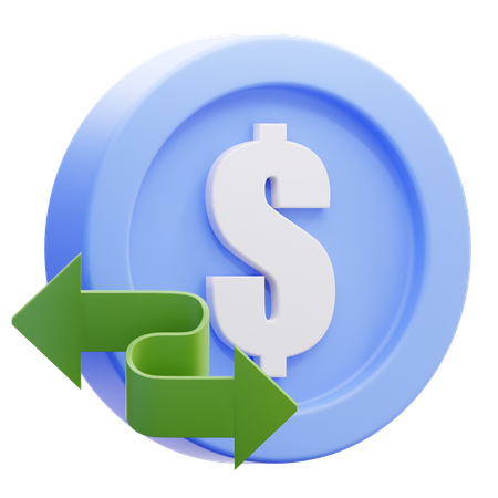 返金保証  3D Icon