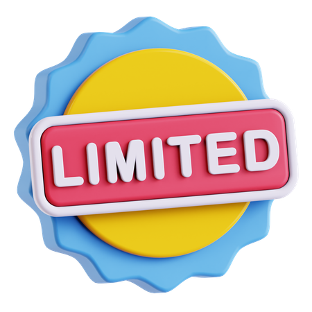 한정판  3D Icon