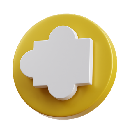 확대  3D Icon