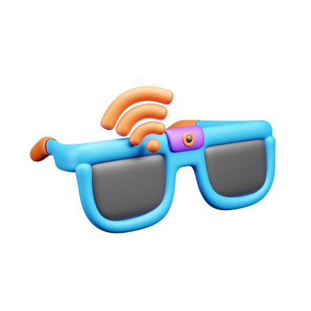 와이파이 고글  3D Icon