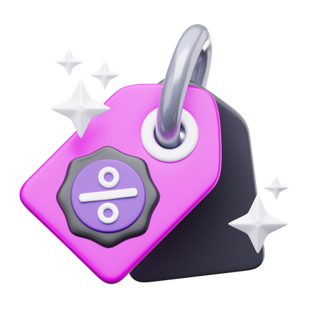 할인  3D Icon