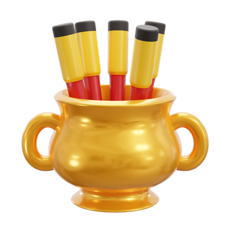 중국 향  3D Icon