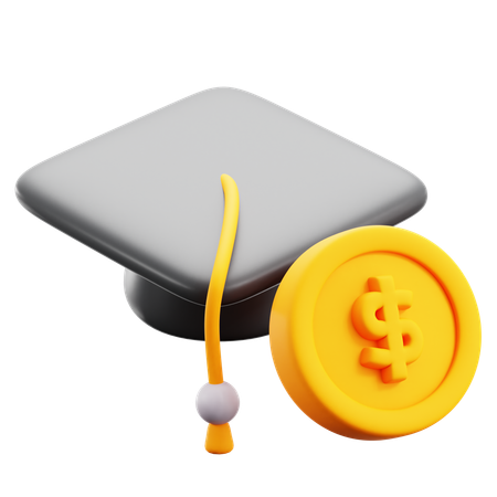 학자금 대출  3D Icon