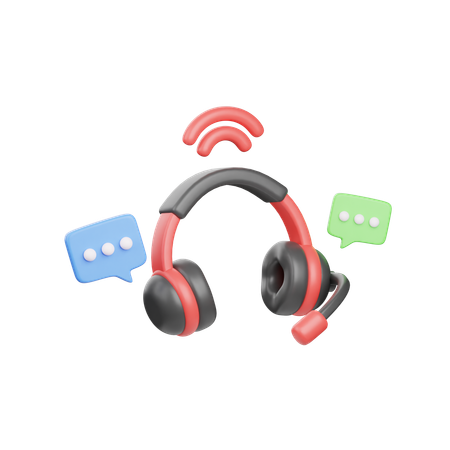 顧客サービス  3D Icon