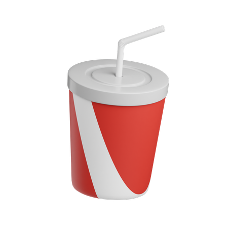 소다컵  3D Icon