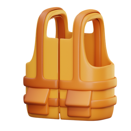 안전 조끼  3D Icon