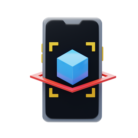 증강 현실  3D Icon