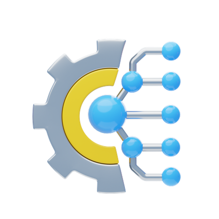 디지털 혁신  3D Icon