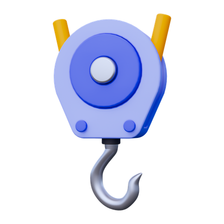 크레인 후크  3D Icon