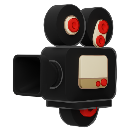 카메라  3D Icon