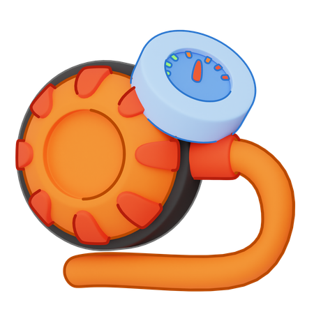 옥토  3D Icon