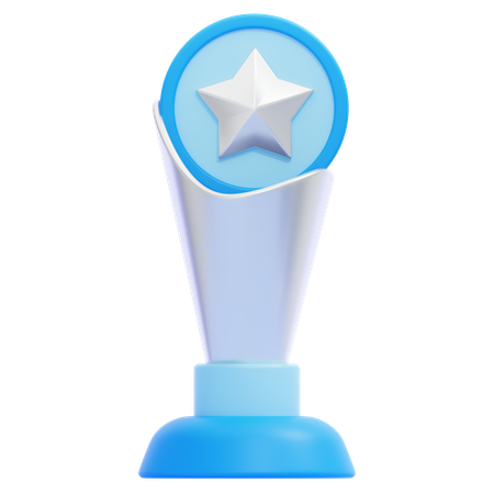 수상 트로피  3D Icon